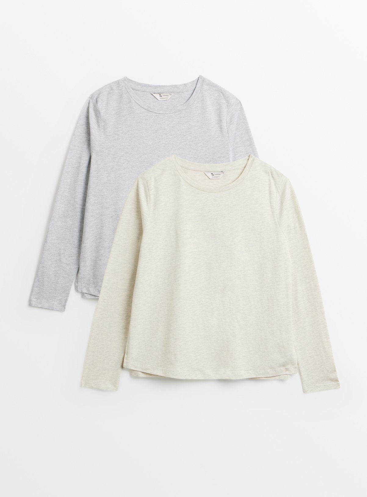 MATERNITY Nursing Long Sleeve T-Shirts 2 Pack 12