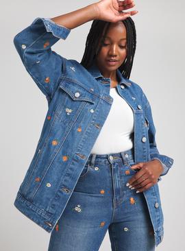 Ladies 2025 denim parka