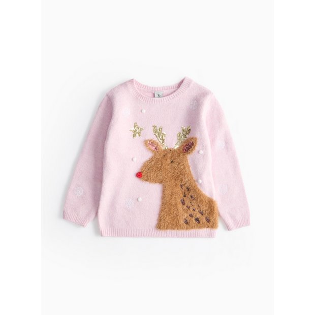 Pink playstation christmas jumper best sale