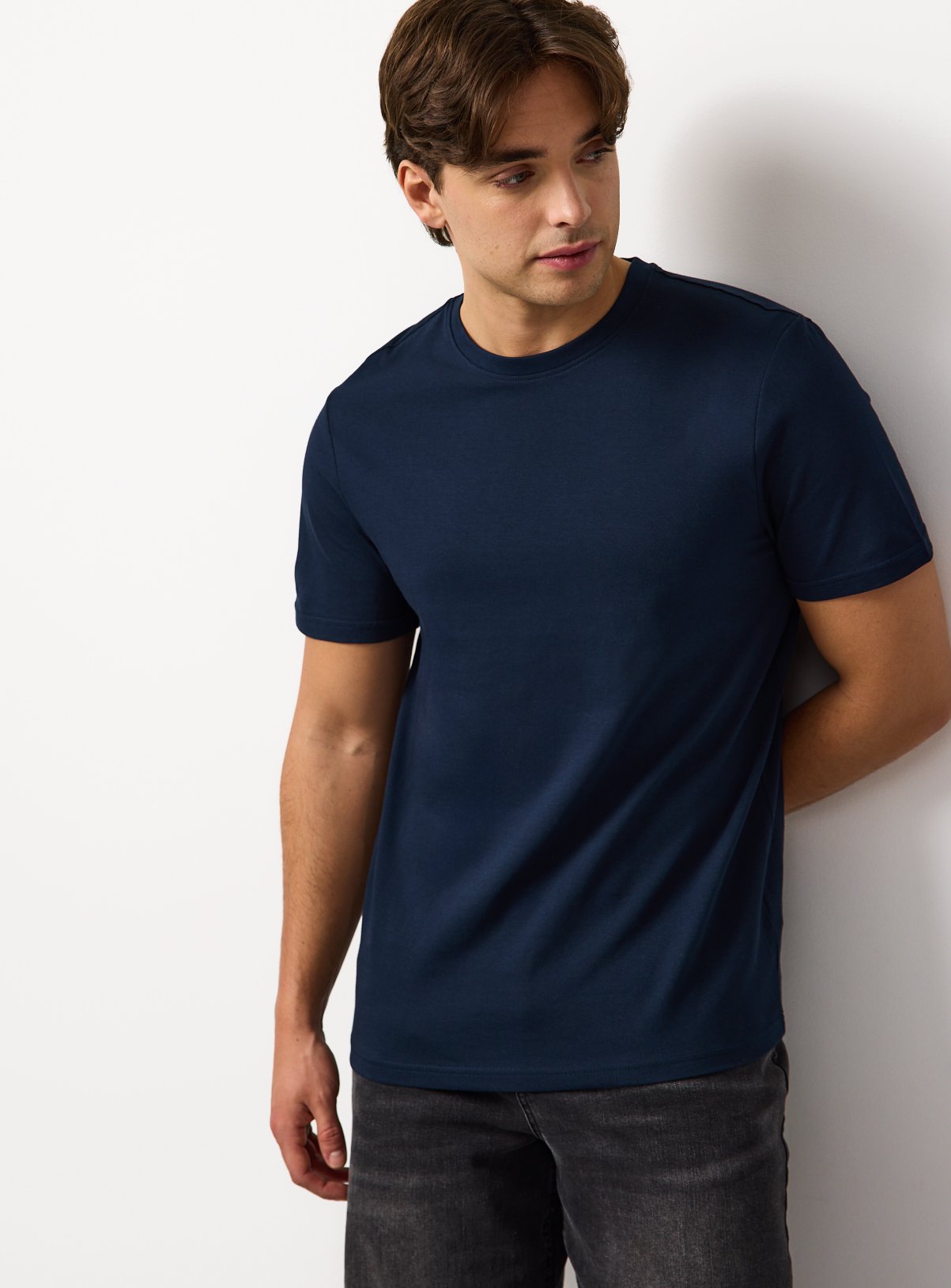 The Pure Cotton Tee - Navy XXL