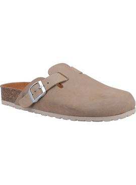 HUSH PUPPIES Bailey Closed Toe Mule Taupe 