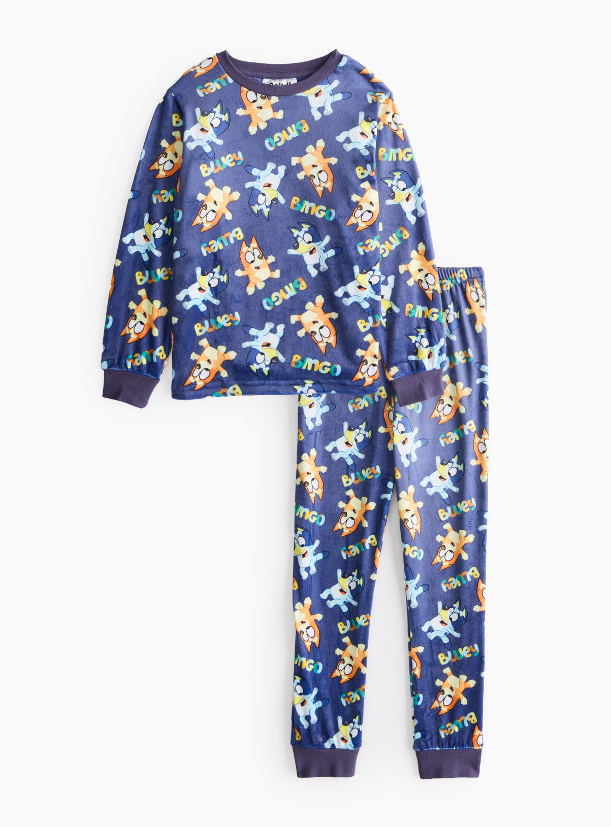 Bluey Character Print Pyjamas 