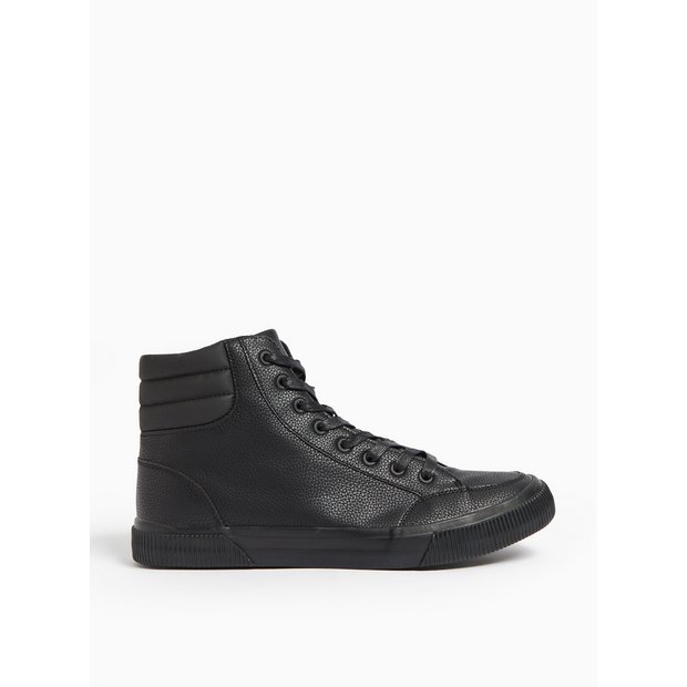 Buy Black High Top Trainers 10 Trainers Tu