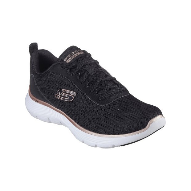 Skechers black rose gold online