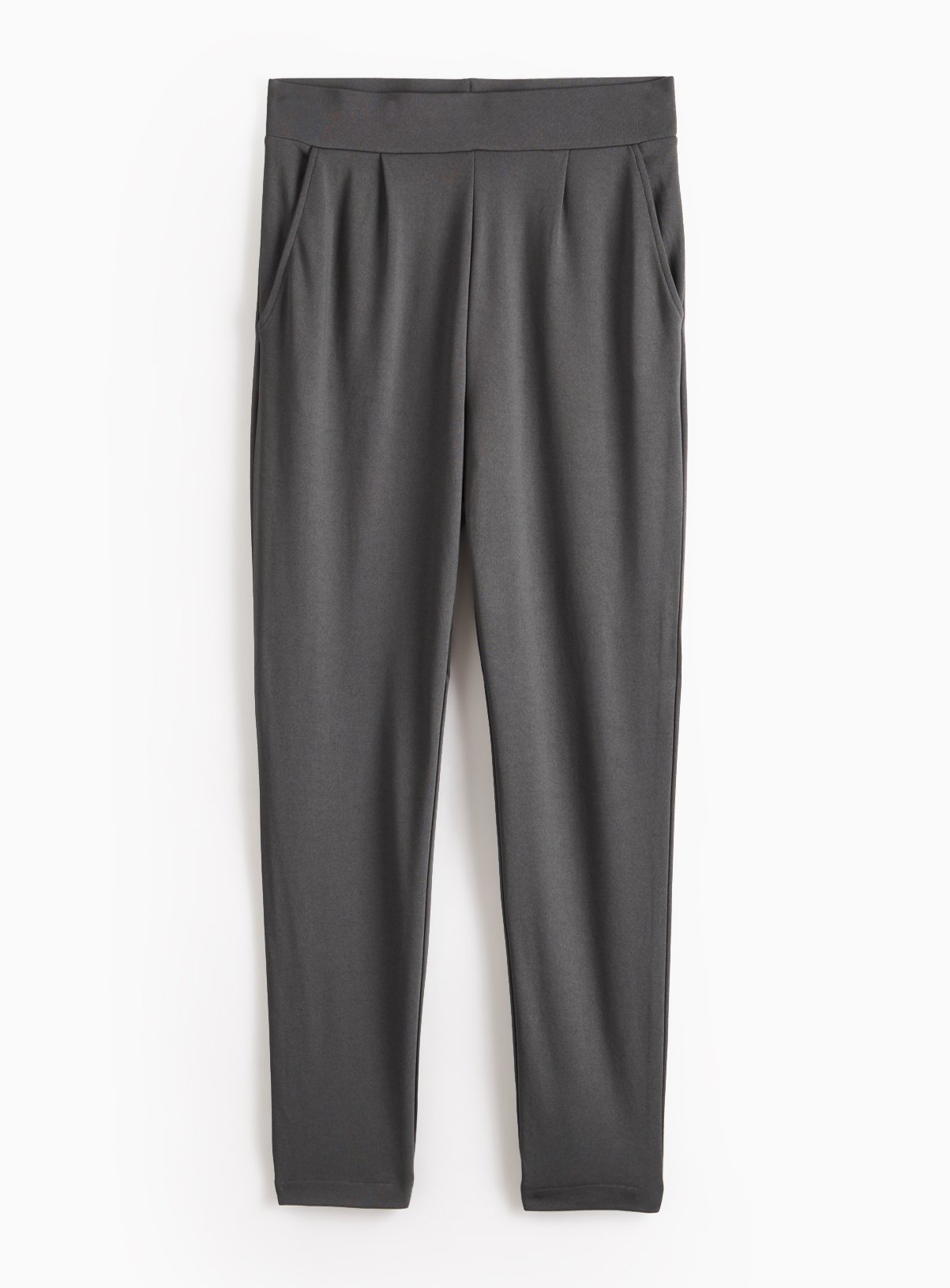 PETITE Ponte Tapered Leg Trousers 