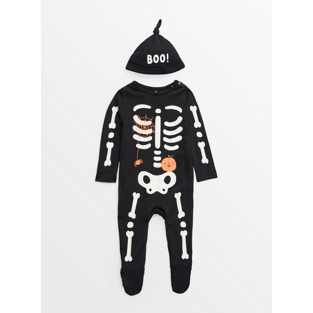 Sainsburys skeleton pyjamas 2025