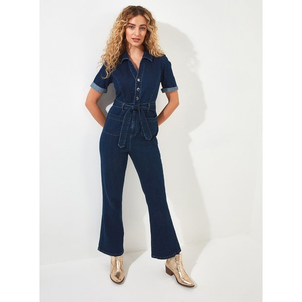 Sainsburys denim jumpsuit hot sale