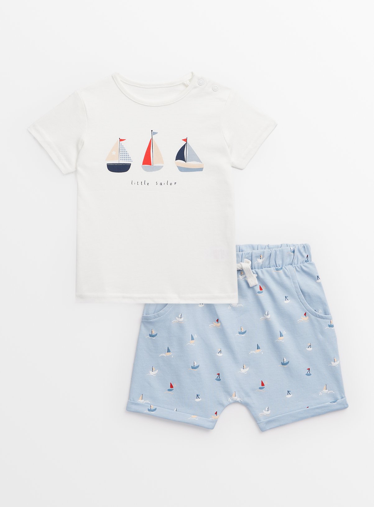 Nautical T-Shirt & Shorts Set 