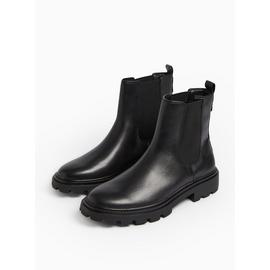 Buy Black Leather Chelsea Boots 3 Boots Tu