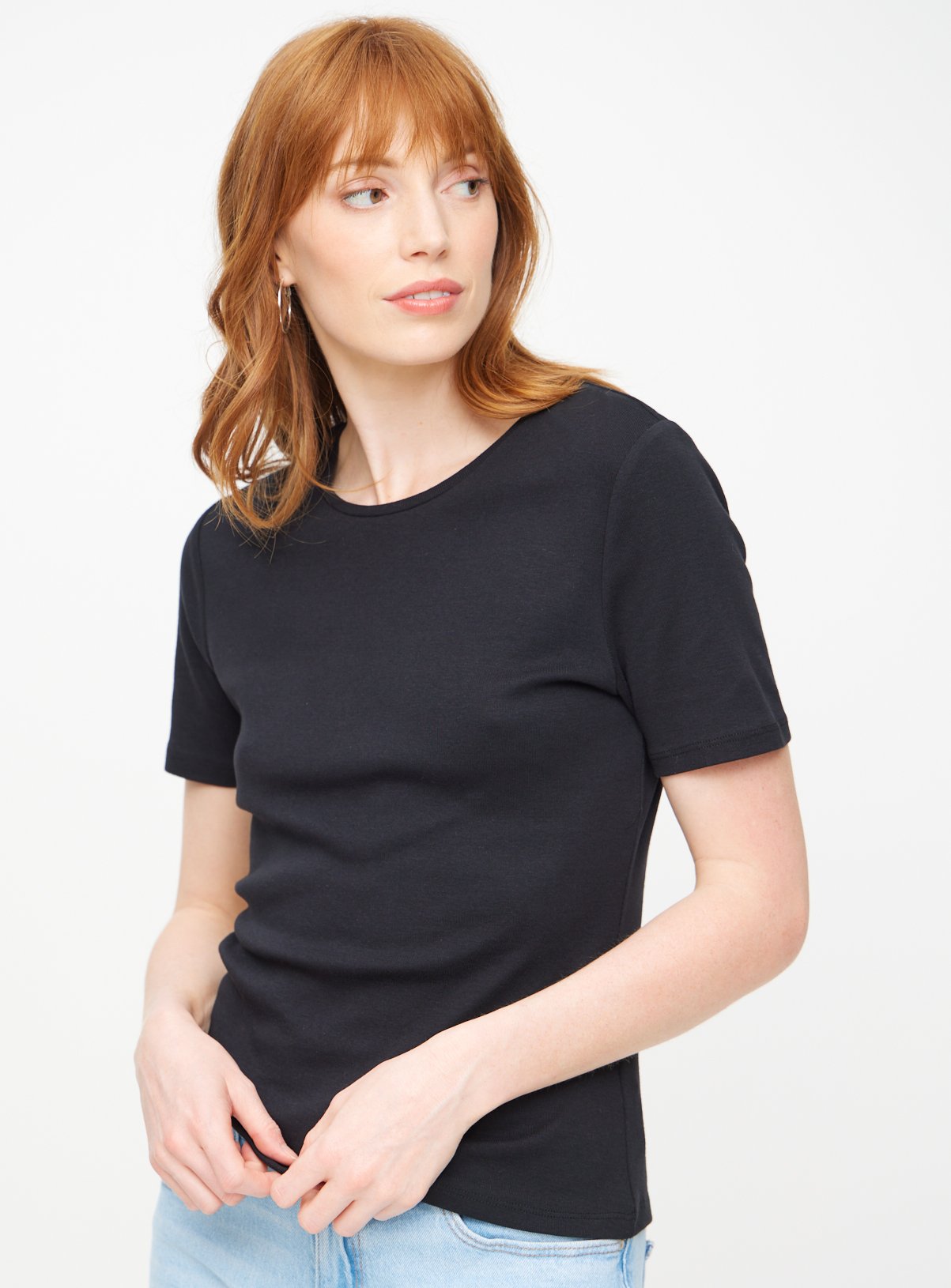 Black Slim Fit T-Shirt 22