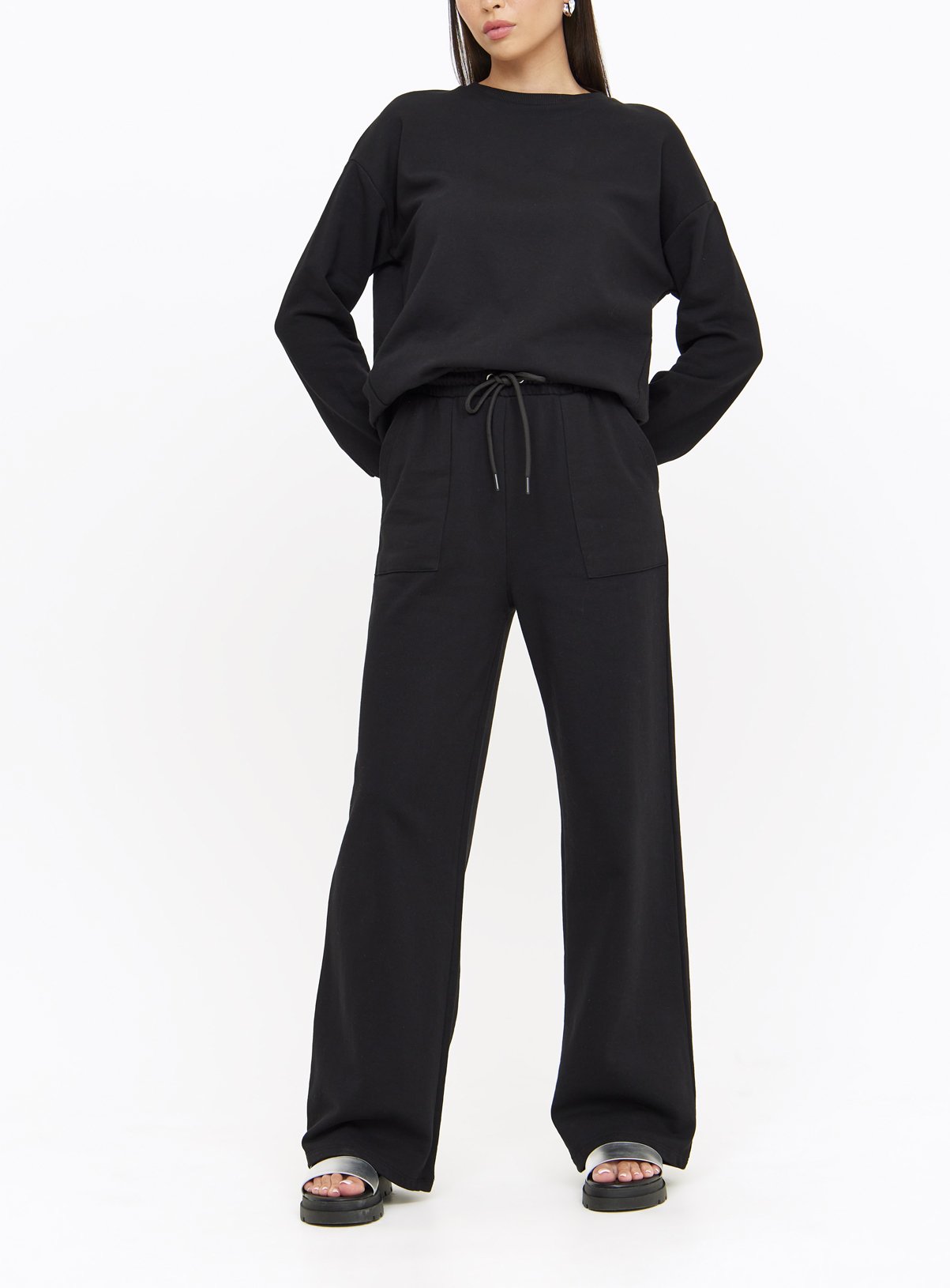 Wide Leg Coord Joggers 