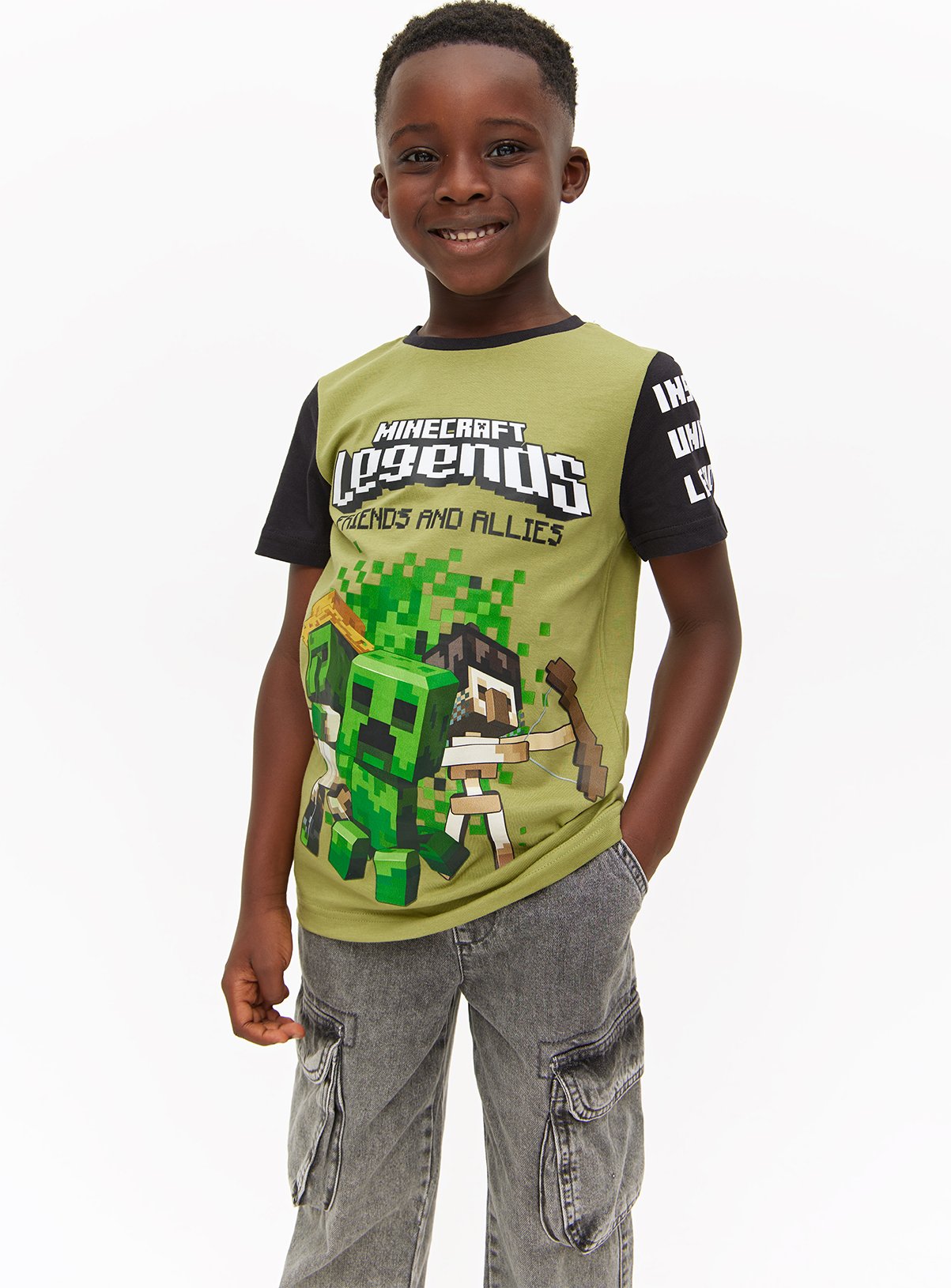 Minecraft Khaki T-Shirt