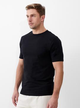 FRENCH CONNECTION Short Sleeve Stretch T Shirt 
