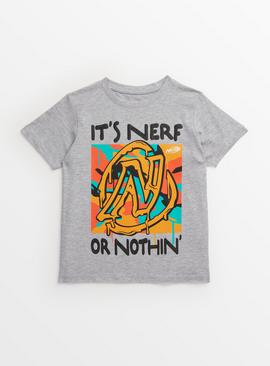 Nerf Grey Graphic T-Shirt 5 years