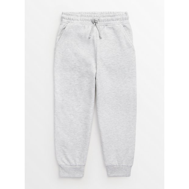 Buy Grey Marl Basic Joggers 5 years Trousers Tu