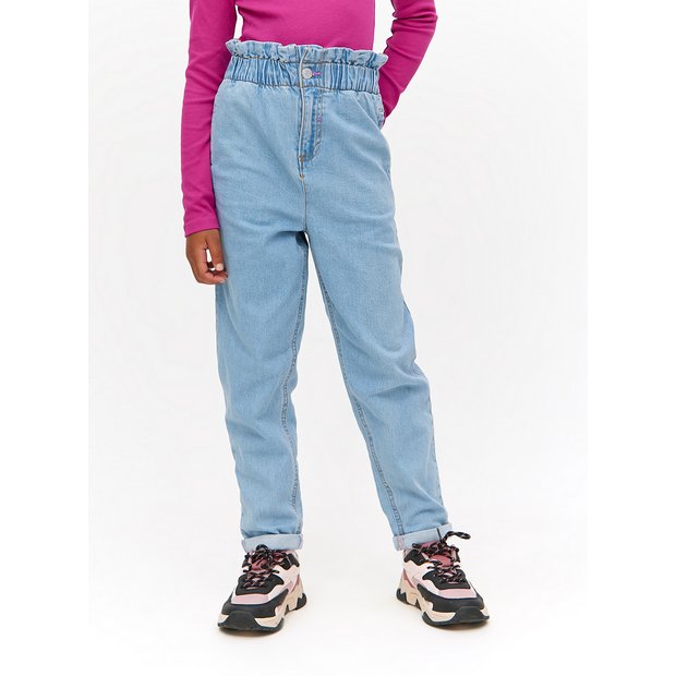 Buy Light Wash Paperbag Denim Jeans 5 years Jeans Tu