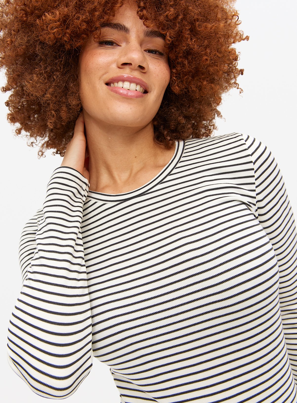 Mono Stripe Maximum-Warmth Thermal Top XL