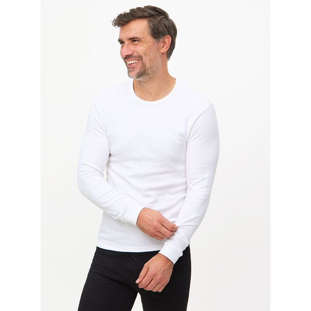 Buy White Maximum Warmth Long Sleeve Thermal Top L Underwear Tu