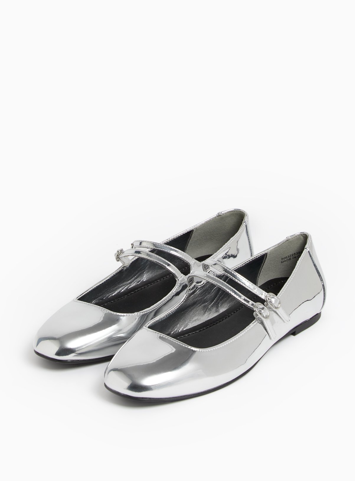 Mirror Silver Ballet Shoes