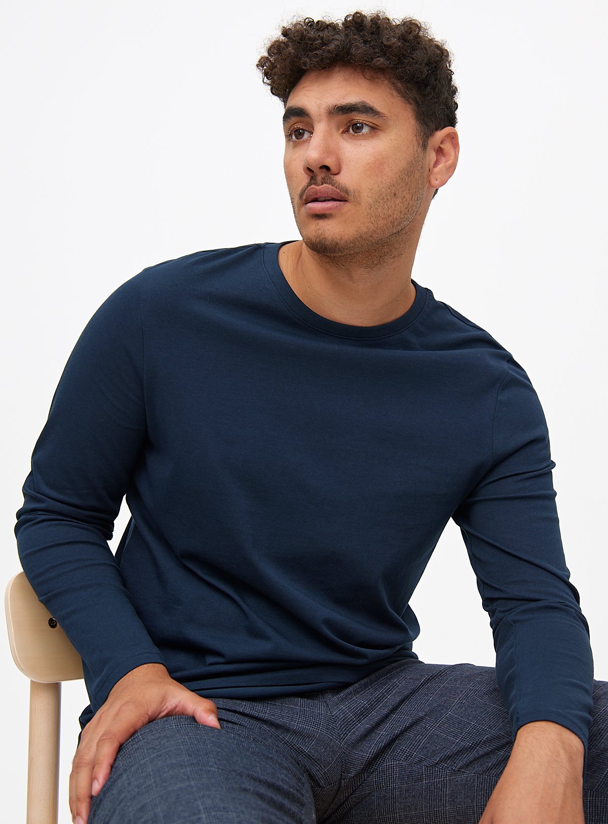 Plain Long Sleeve T-Shirt 