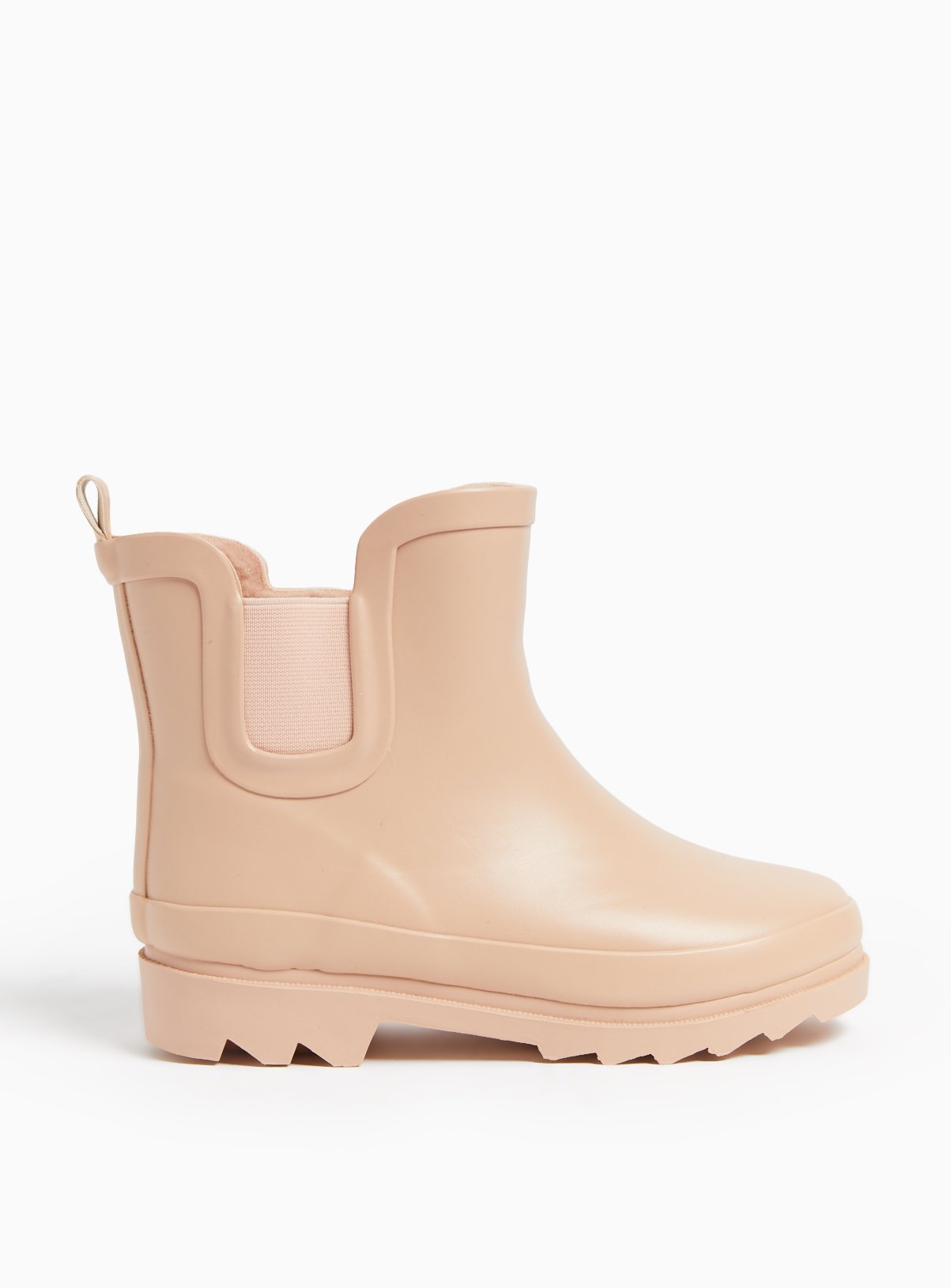 Pale Pink Fleece Lined Wellies 