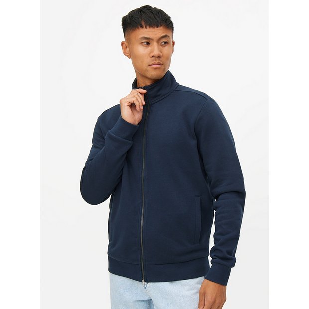 Buy Navy Core Zip-Through Sweatshirt XL | Sweatshirts and hoodies | Tu