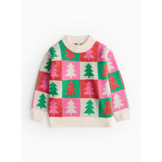 Tu girls christmas jumper top