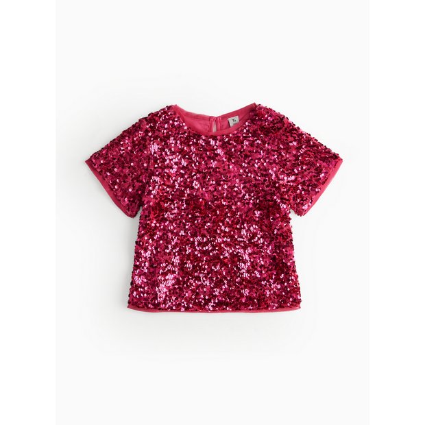 Glittery tops for girls online