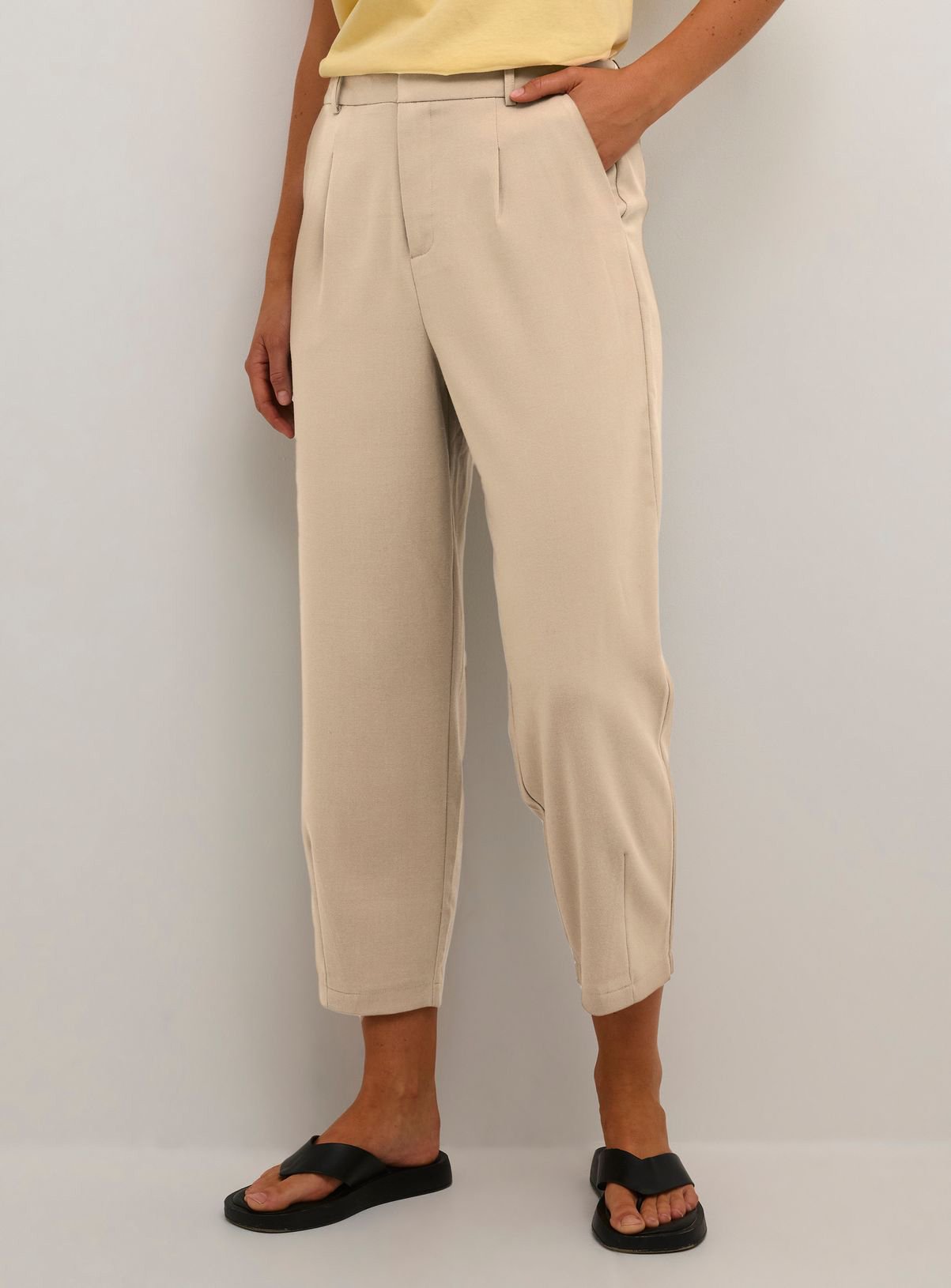 KAFFE Merle Suit Cropped Leg Trousers