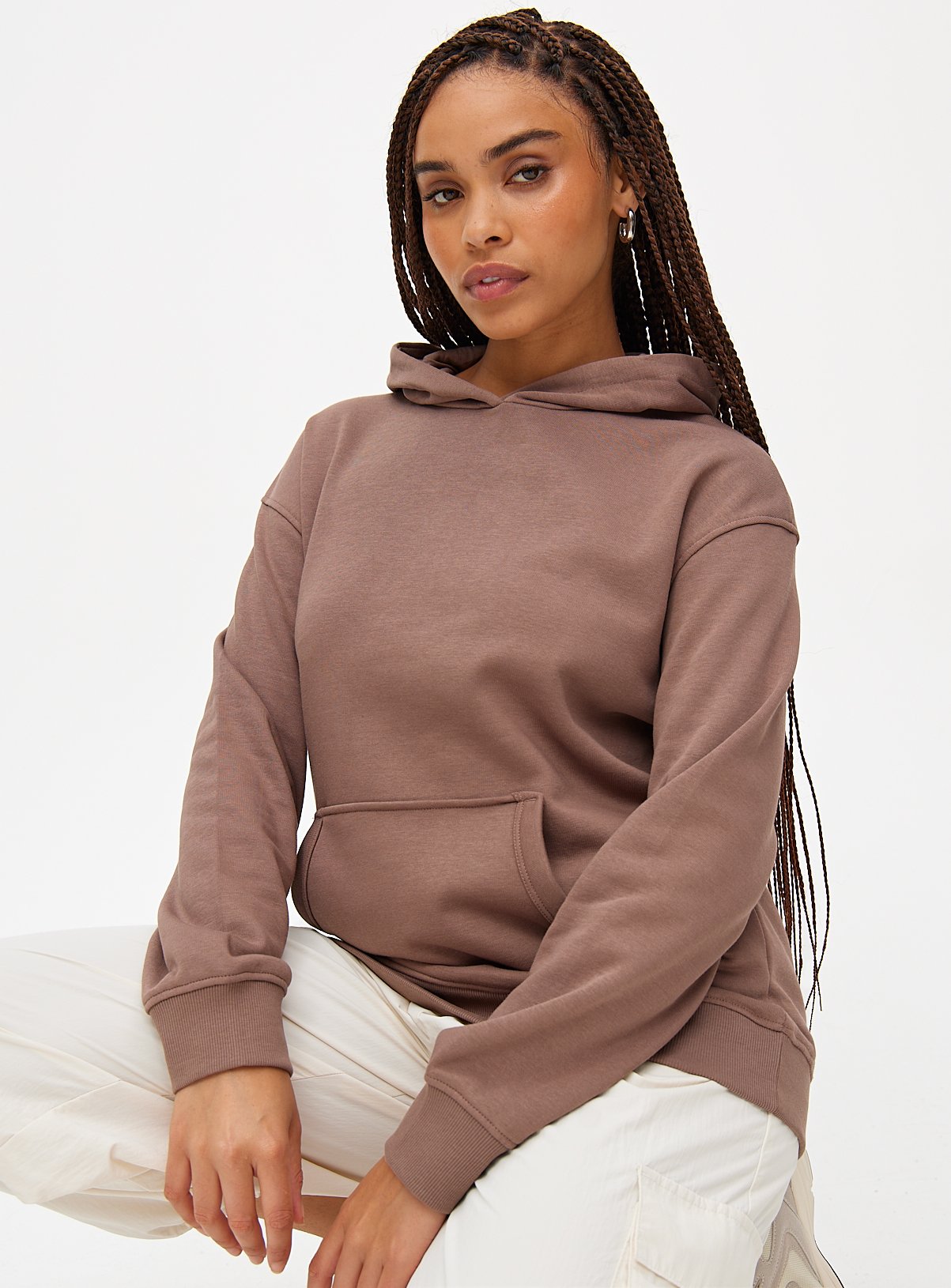 Plain Overhead Hoodie 
