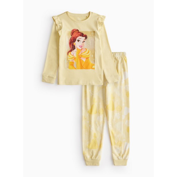 Buy Disney Princess Belle Print Yellow Pyjamas 1.5 2 years Pyjamas Tu