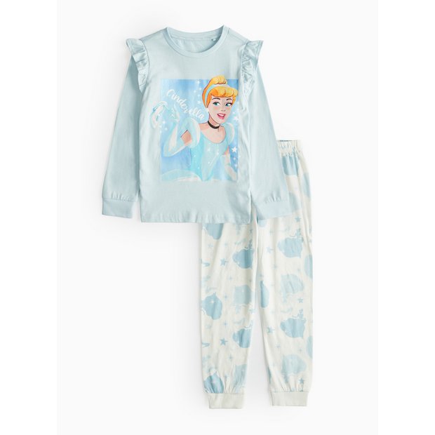 Buy Disney Cinderella Print Light Blue Pyjamas 1.5 2 years Pyjamas Tu