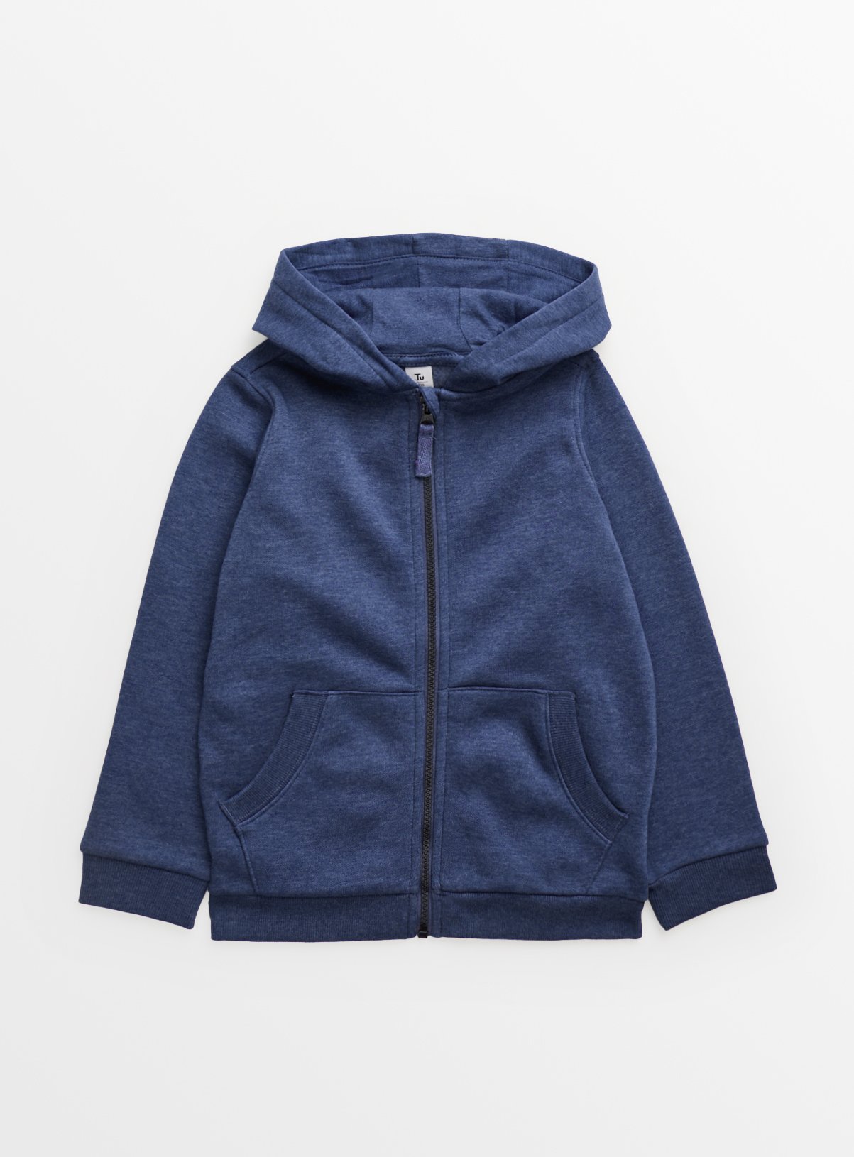 Blue Zip Through Hoodie 4 years