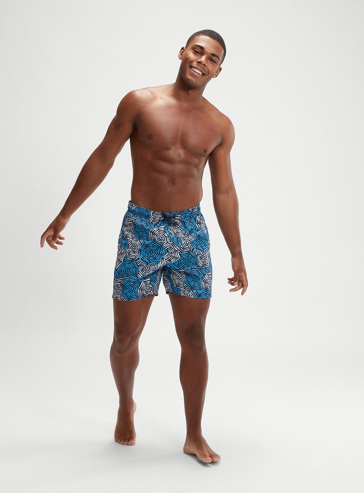 SPEEDO Mens Printed Leisure 16" Swim Shorts 