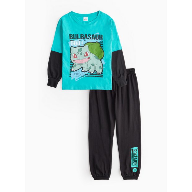 Buy Pokemon Bulbasaur Blue Printed Long Sleeve Pyjamas 4 5 years Pyjamas Tu