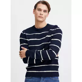 CASUAL FRIDAY CFKARL Navy Striped Knit