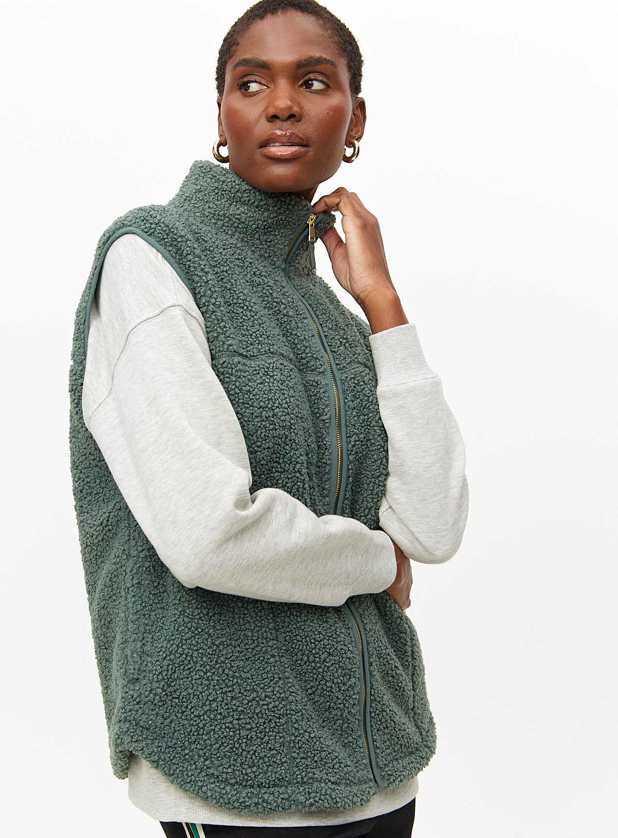 Borg Fleece Gilet 