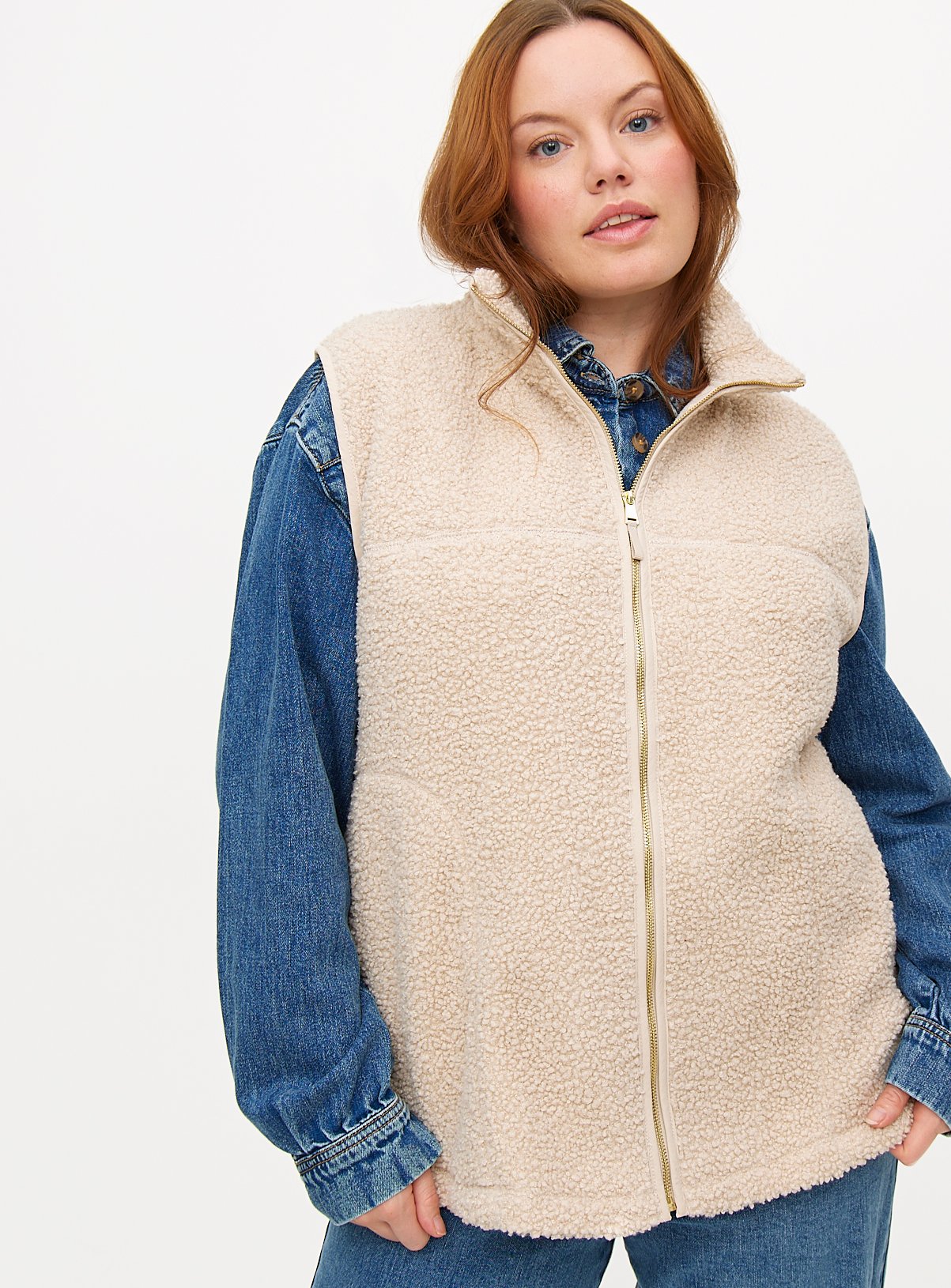 Borg Fleece Gilet 