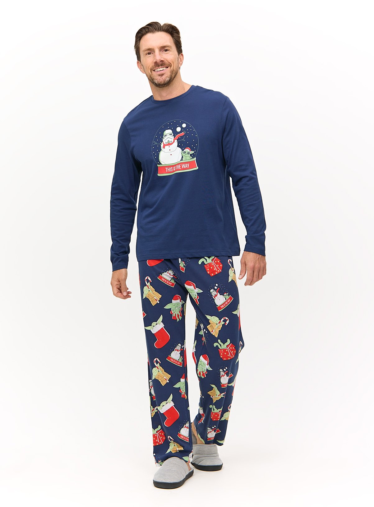 Disney Mandalorian Navy Pyjama Set 