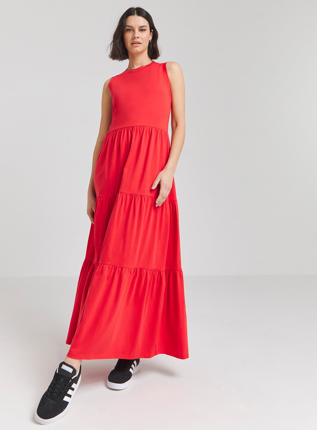 SIMPLY BE Tiered Maxi Dress