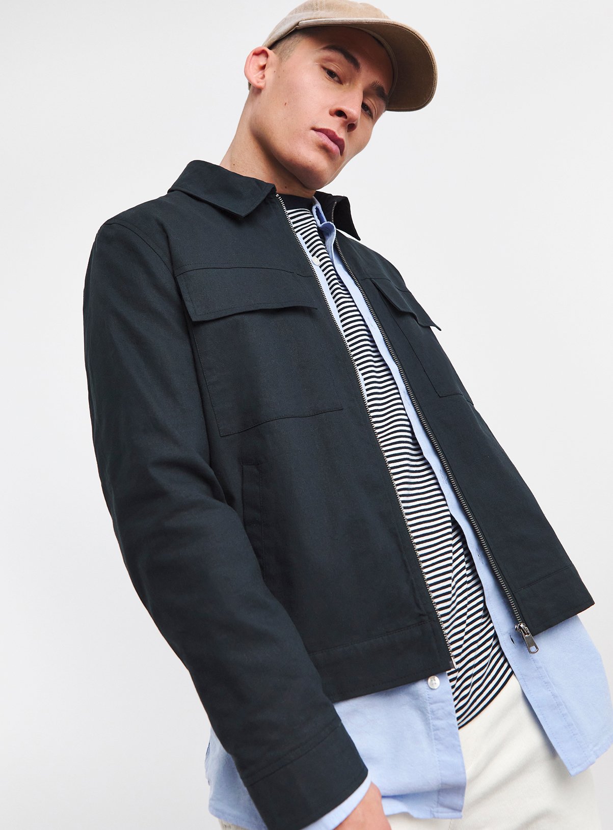 JACAMO Linen Blend Jacket 