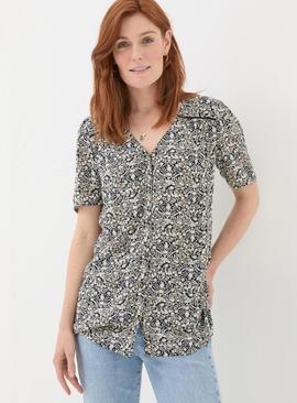  FATFACE Cassidy Inlay Floral Tunic 