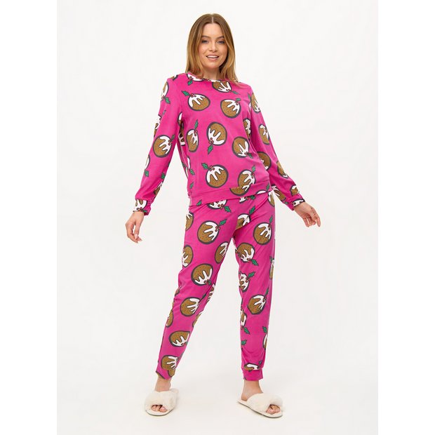 Christmas pudding family pyjamas sale