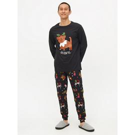 Buy Navy Khaki Waffle Pyjama Bottoms 2 Pack L Pyjamas Tu