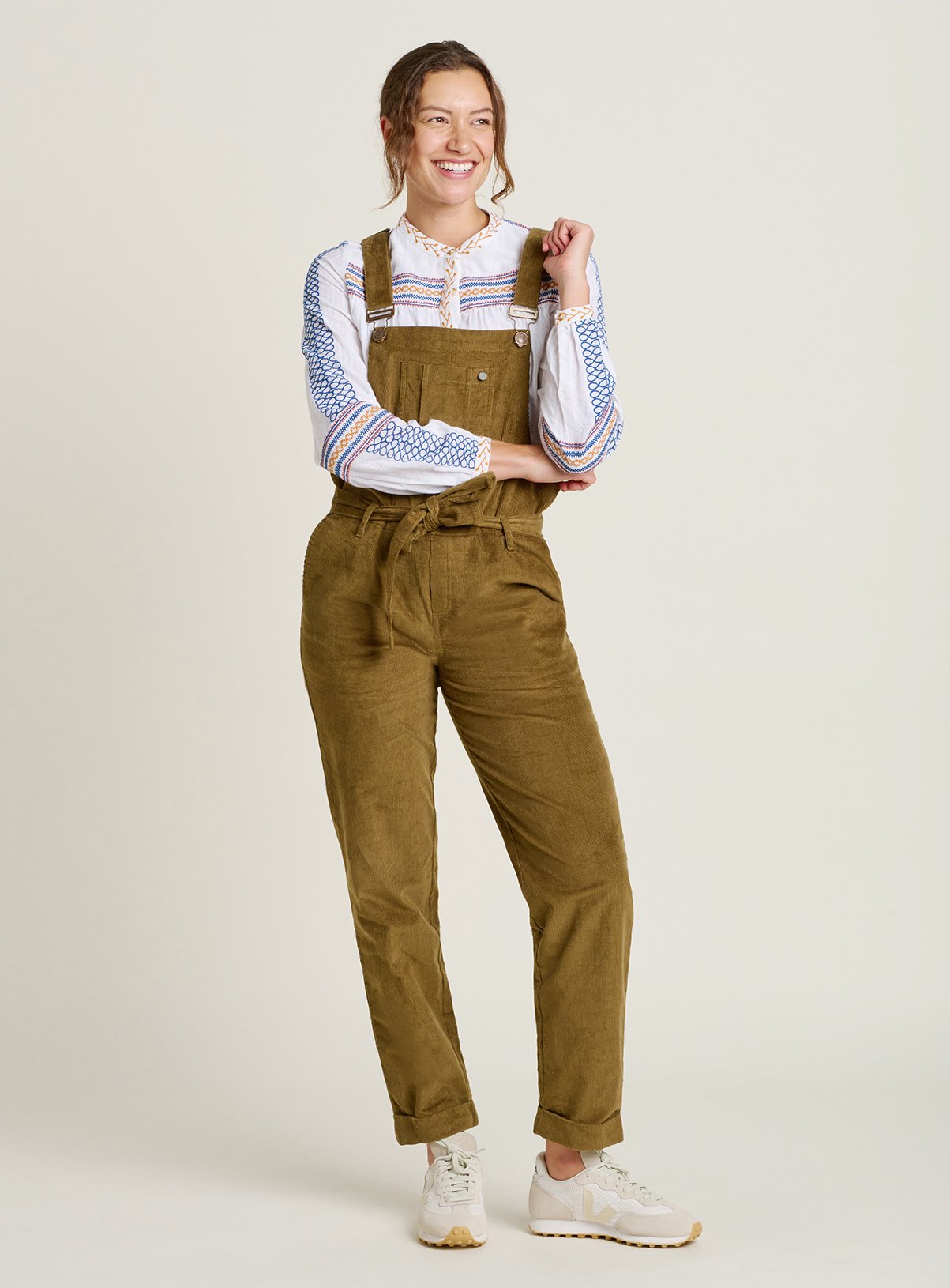 BRAKEBURN Belted Cord Dungaree