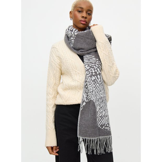 Michael kors infinity scarf leopard online