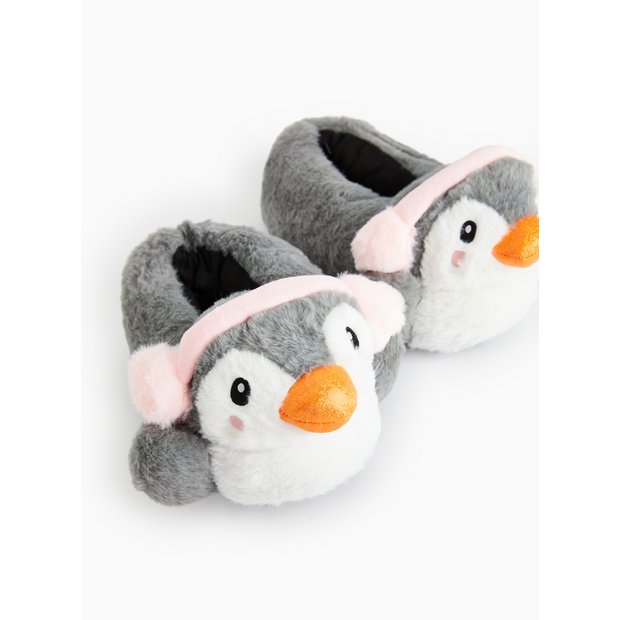 Buy Mini Me Women s Christmas Novelty Penguin Slippers 3 Slippers Tu