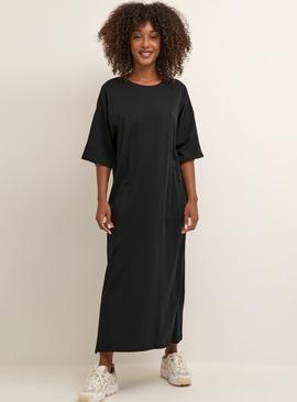 KAFFE Edna Half Sleeve Casual Fit Maxi Dress Black 