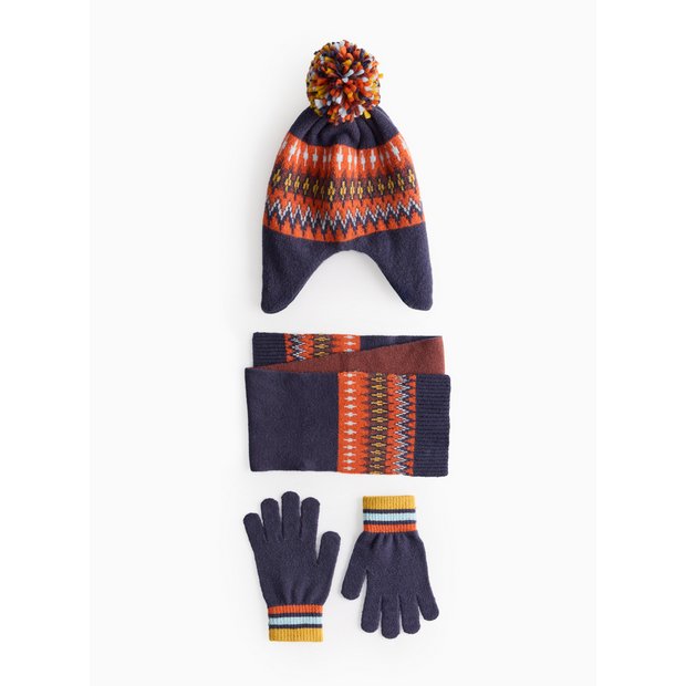 Boys hat gloves set on sale