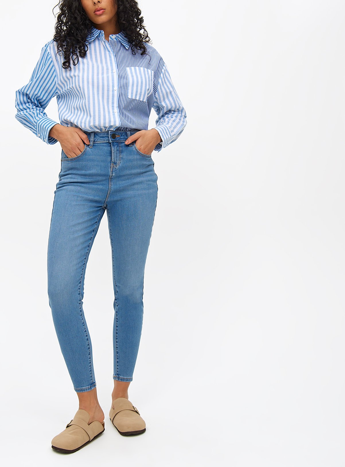 Shape High Waisted Skinny Jeans 